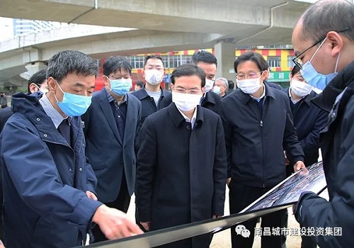 市委副書記、代市長黃喜忠調(diào)研我司重大重點項目